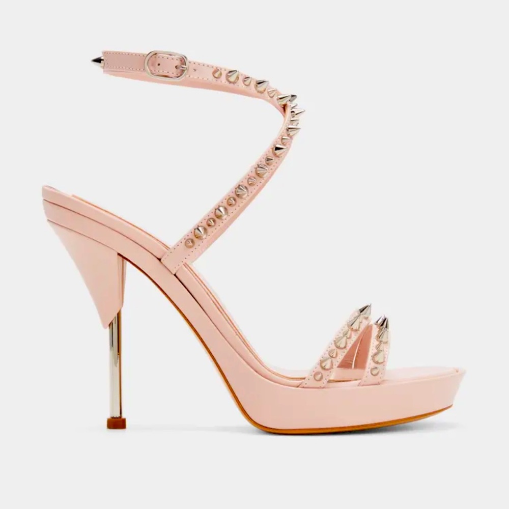 ALEXANDER MCQUEEN
Punk Spike Leather Ankle-Strap Sandals